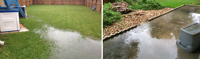 Backyard Drainage Problems + Solutions - Gill Landscape ...