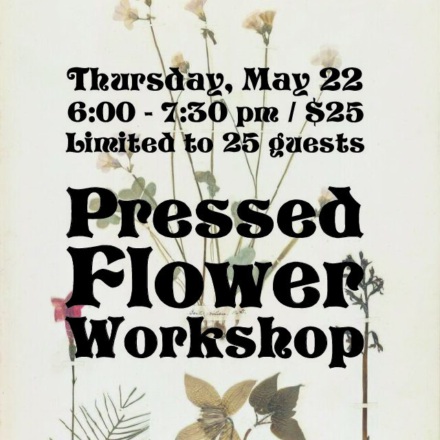 PressedFlowerWorkshop